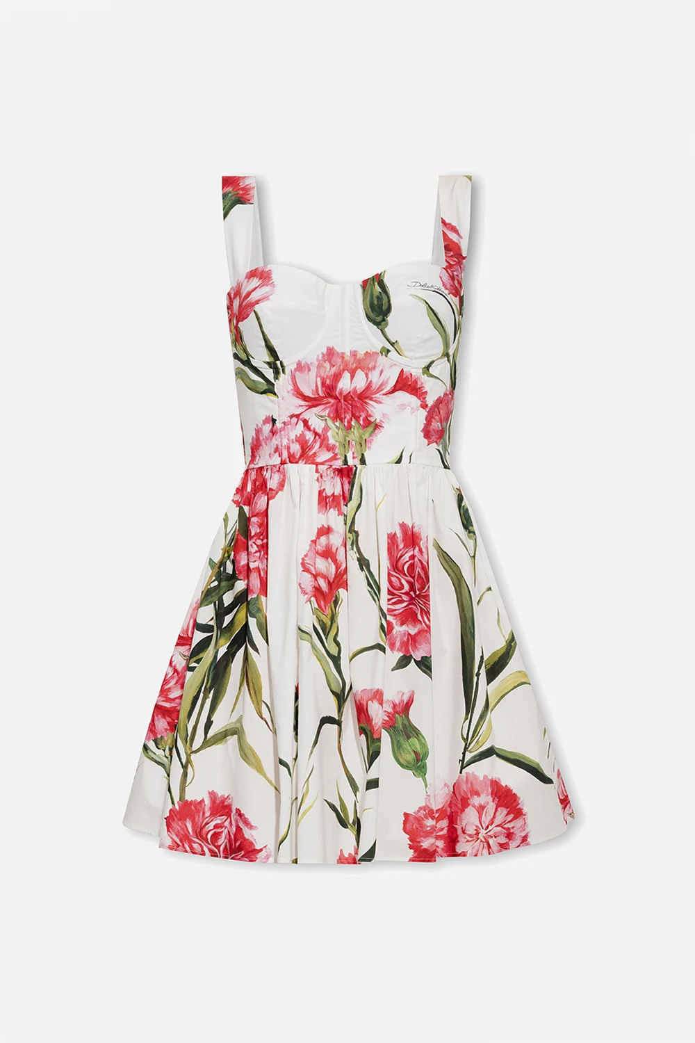 WHITE Floral dress