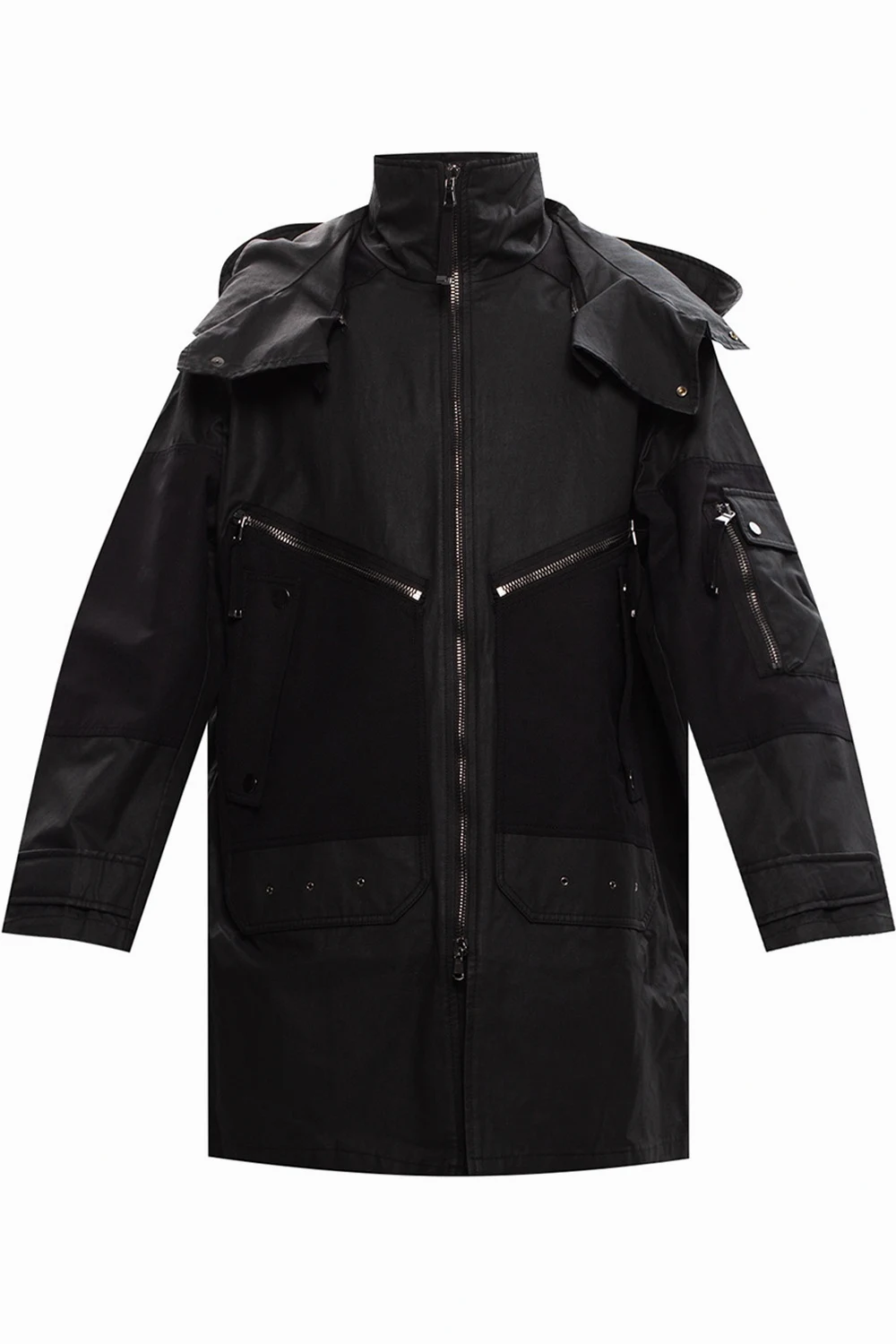 Parka with pockets