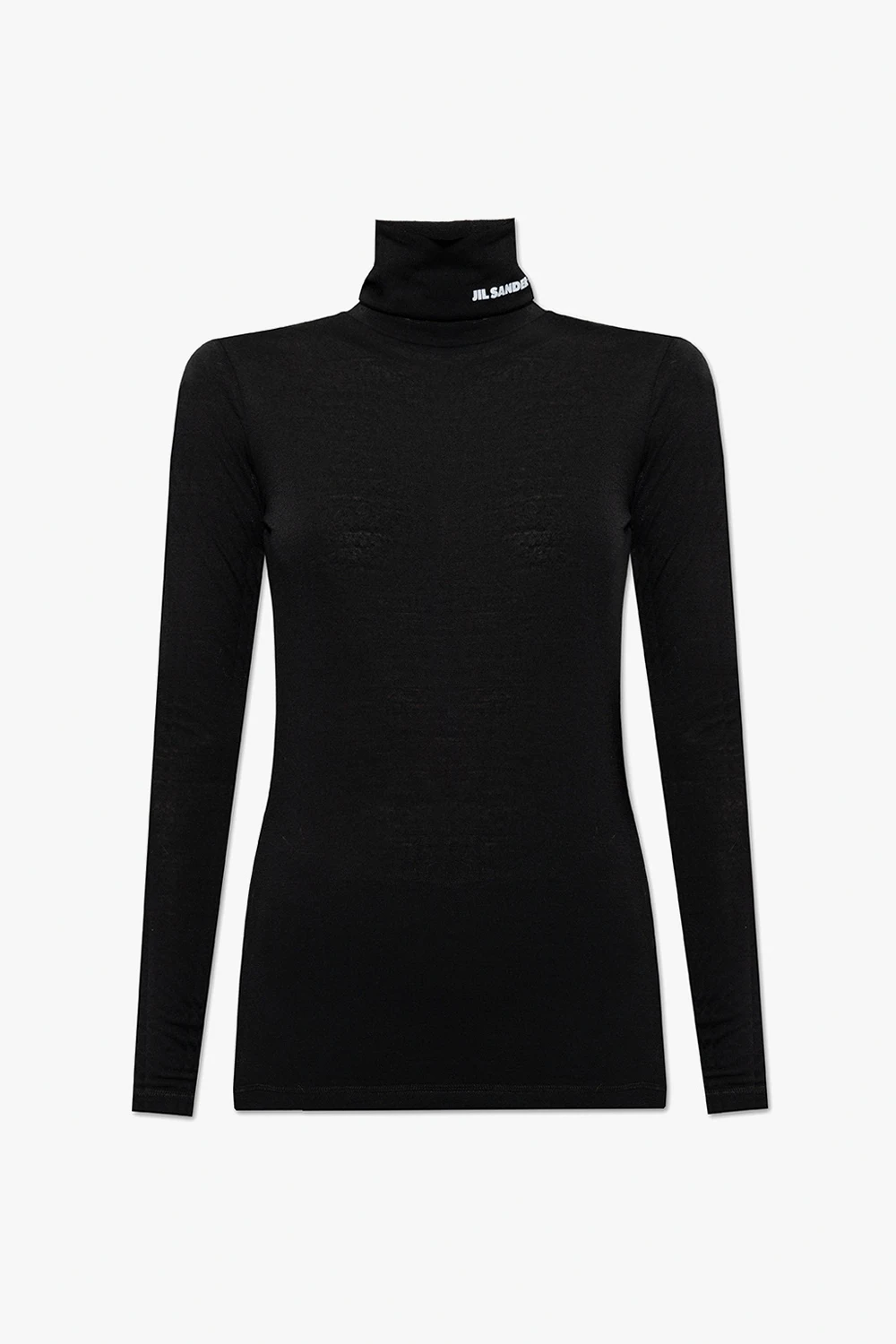 Turtleneck sweater with logo