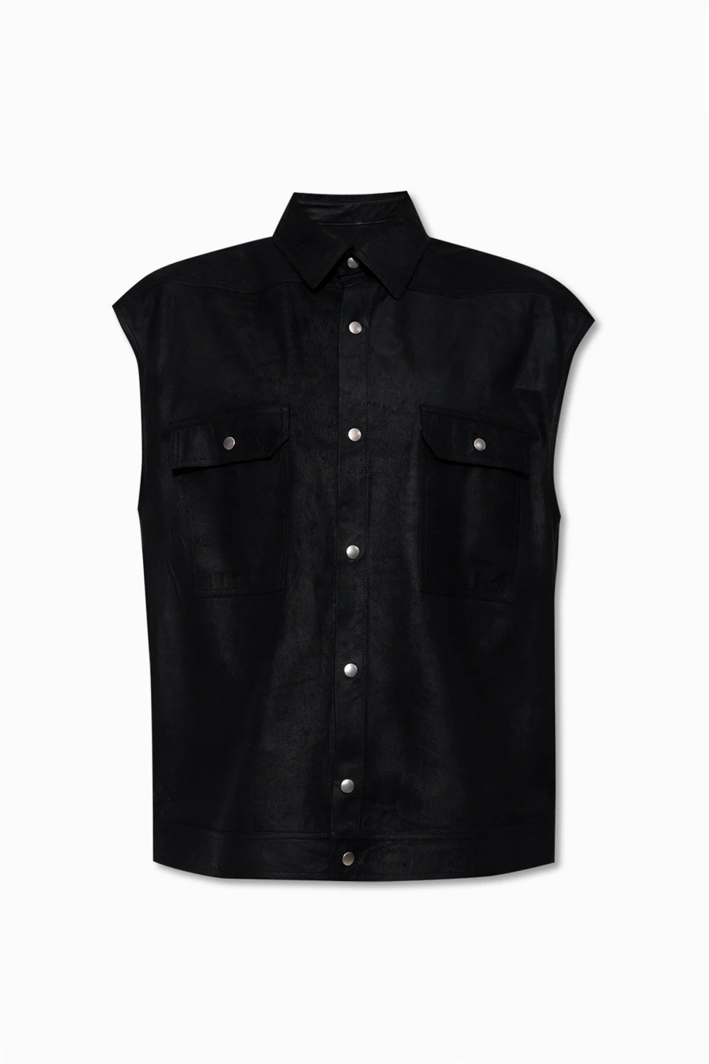 Leather vest