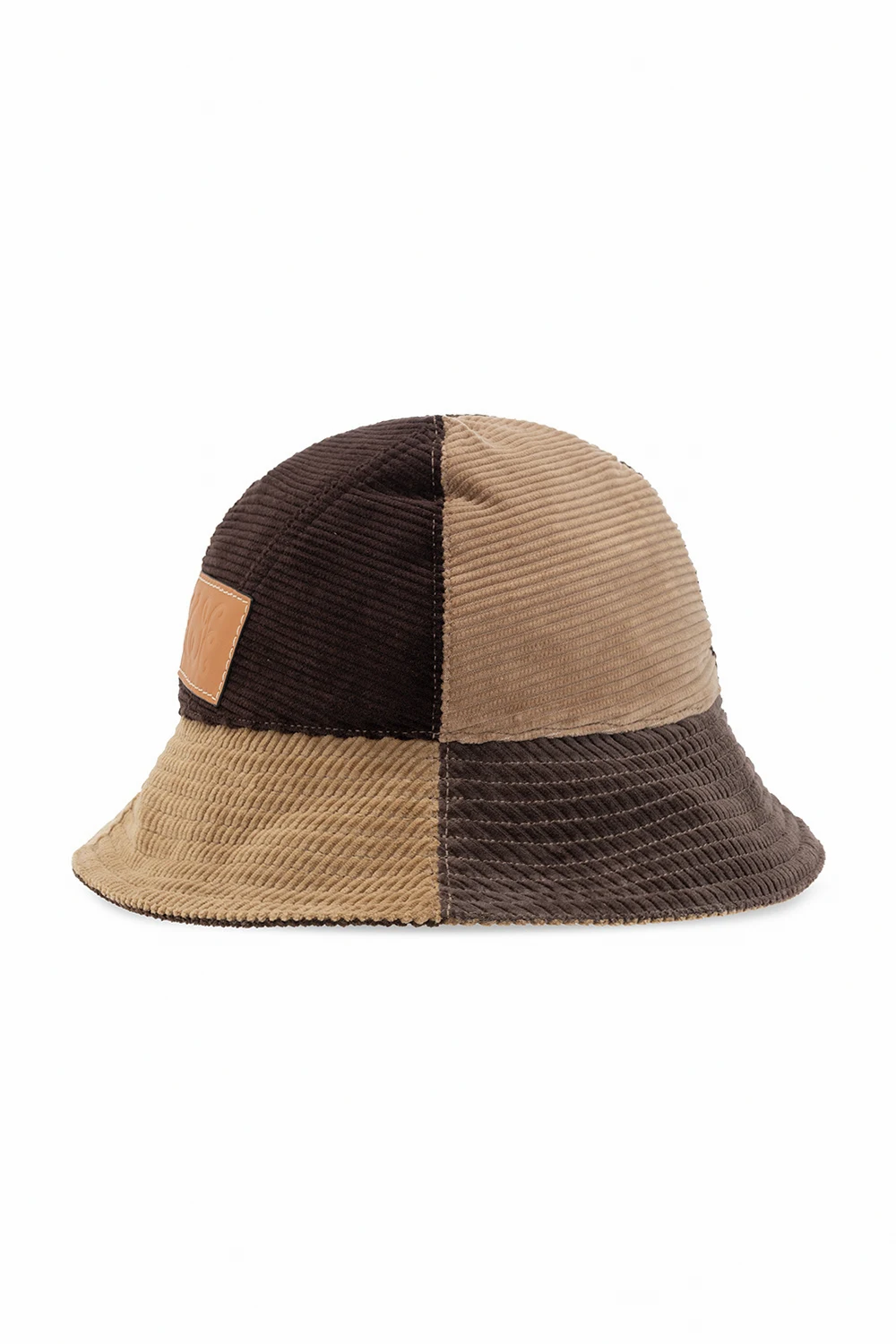 BROWN Logo-patched hat