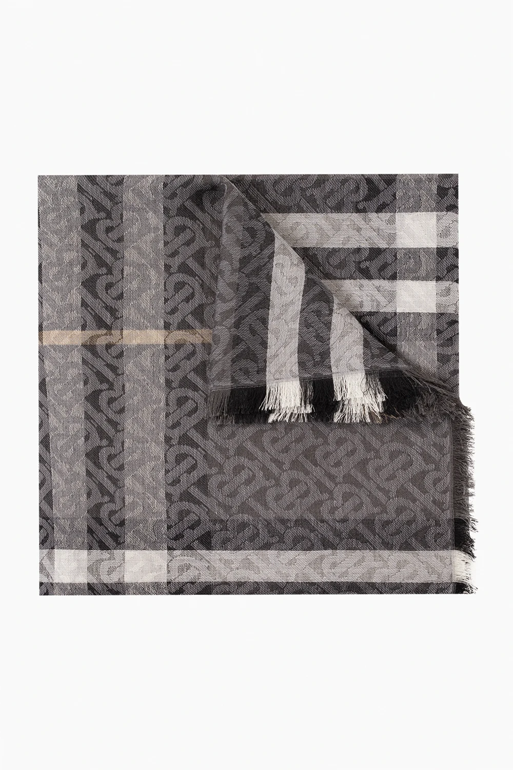 Szal z monogramem