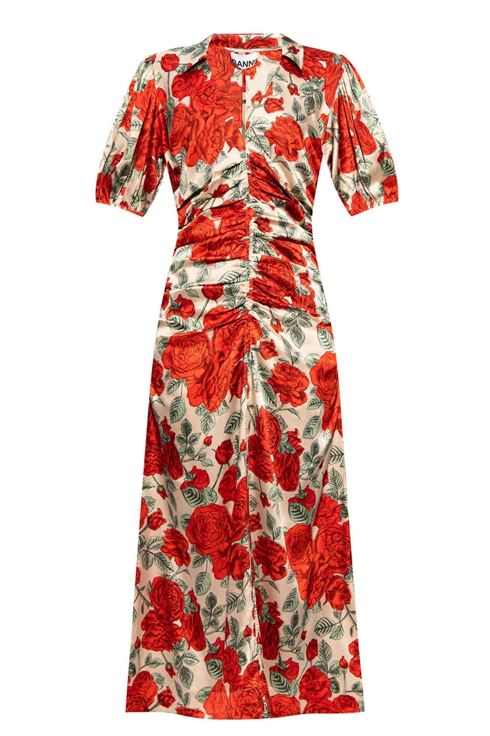 Floral-printed dress