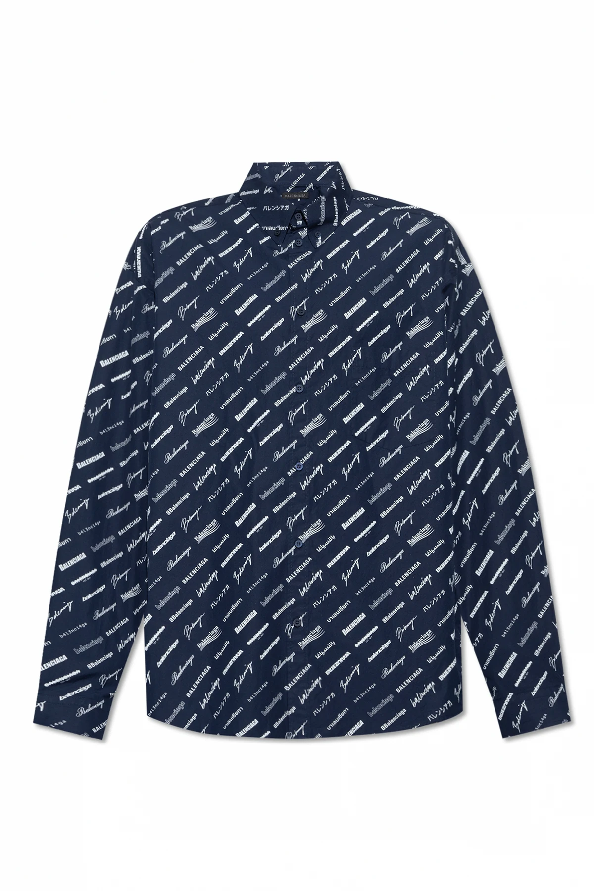 NAVY BLUE Oversize shirt
