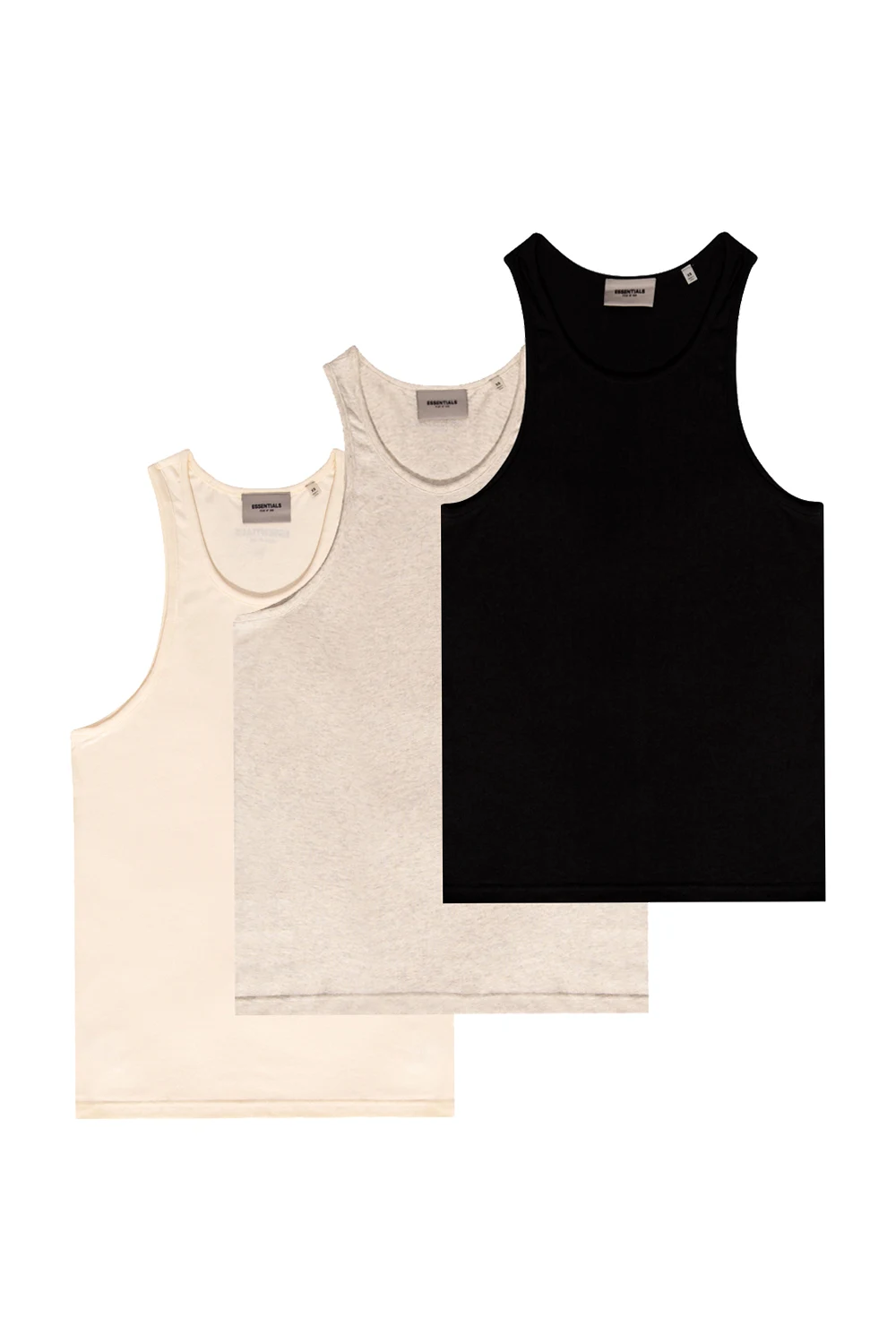 MULTICOLOUR Sleeveless top 3-pack