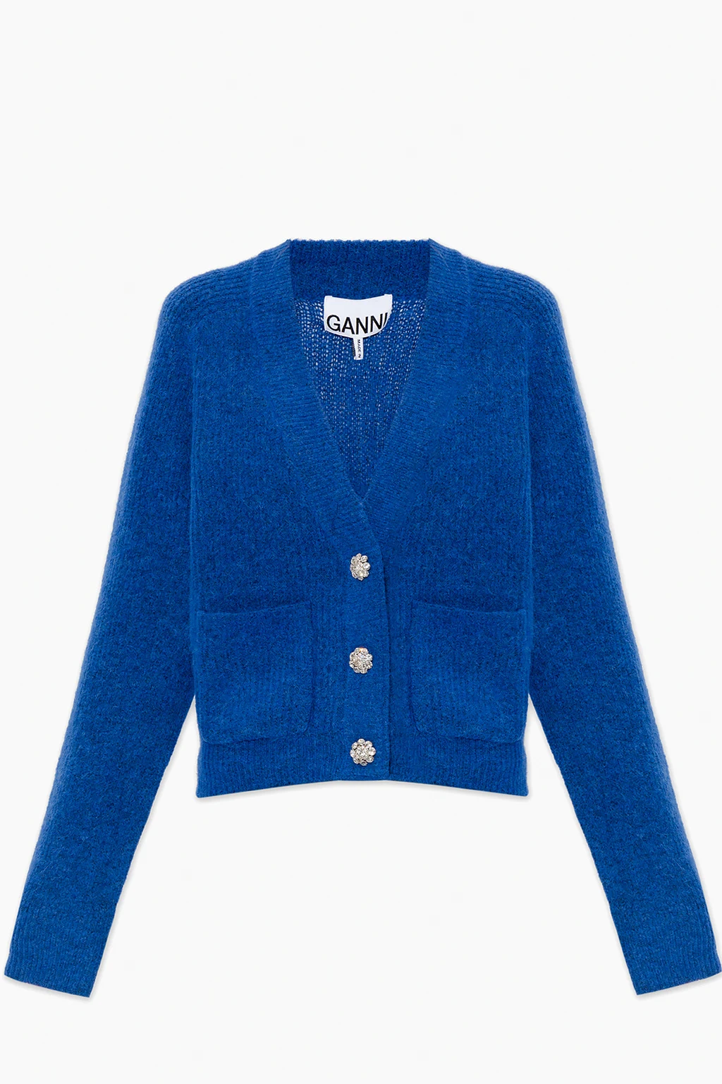 Appliquéd cardigan