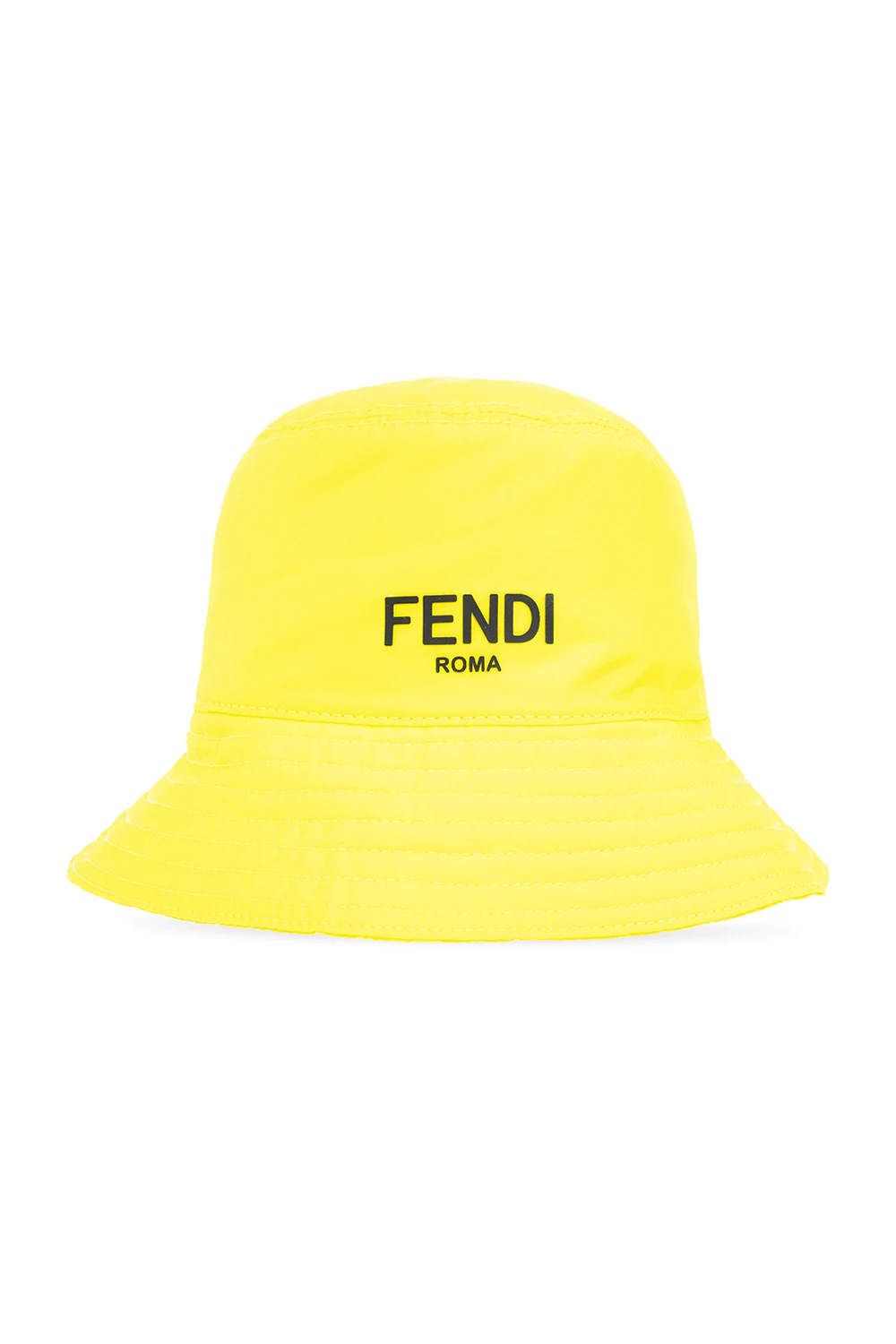 YELLOW  Reversible bucket hat with logo