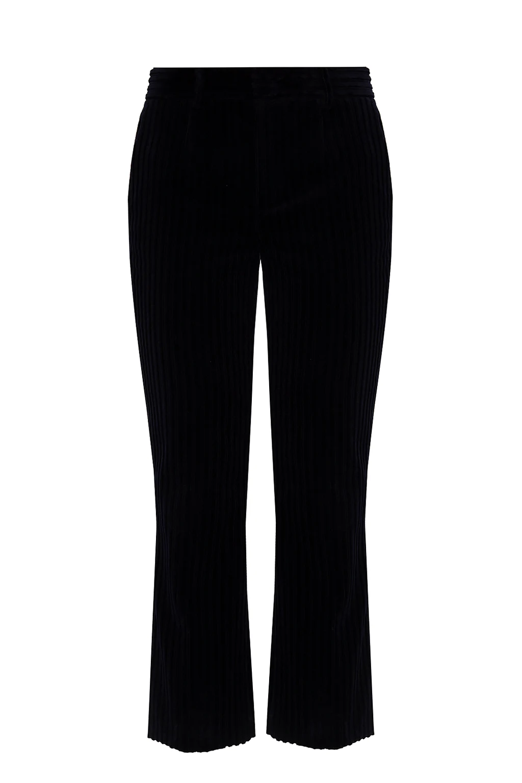 BLACK Velour trousers
