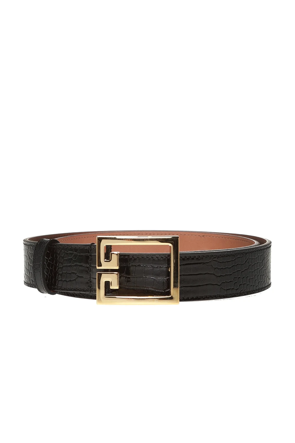 Leather belt