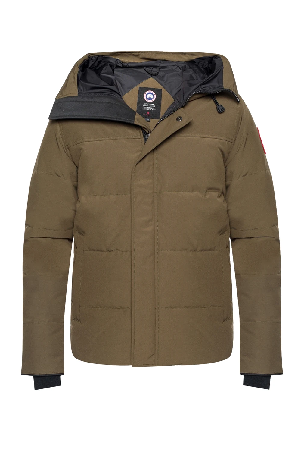 'Macmillan' hooded quilted down jacket