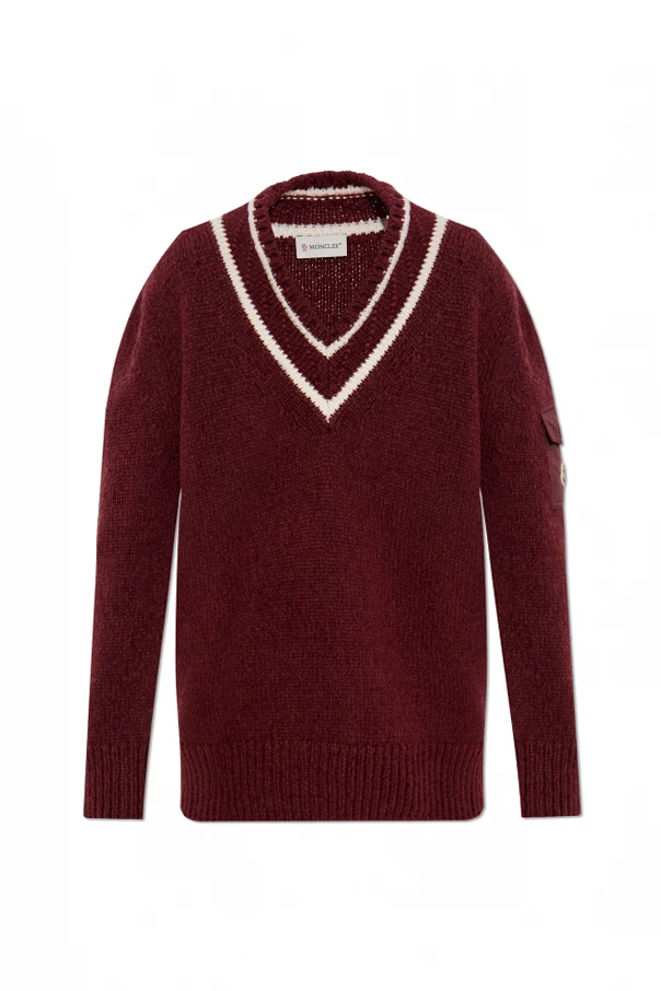 BURGUNDER Wollpullover