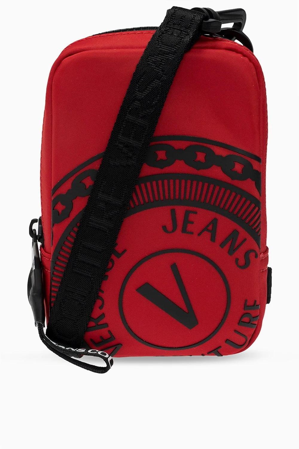 RED Shoulder bag with logo