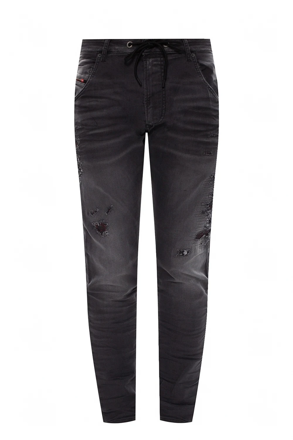 ‘Krooley Jogg’ jeans with raw edge