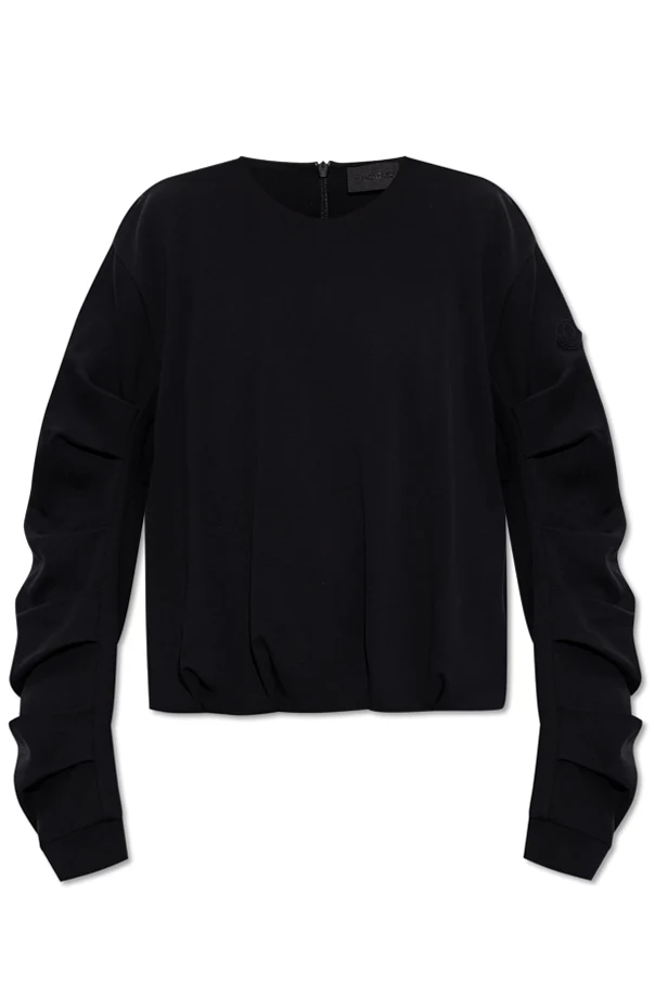 SCHWARZ Baumwoll-Sweatshirt
