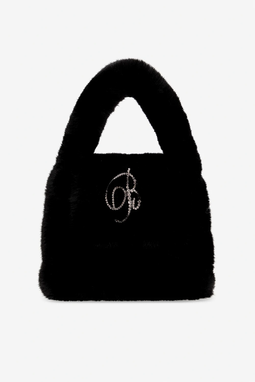 Faux fur handbag