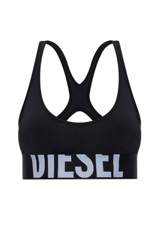BLACK Sports bra "ALLISON-D-POP"