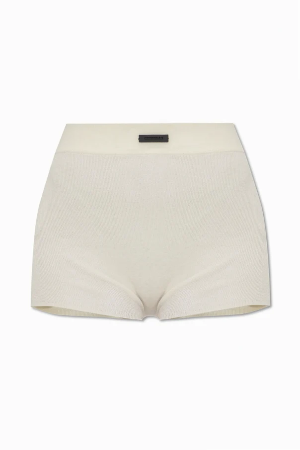 GREY Knit shorts with logo