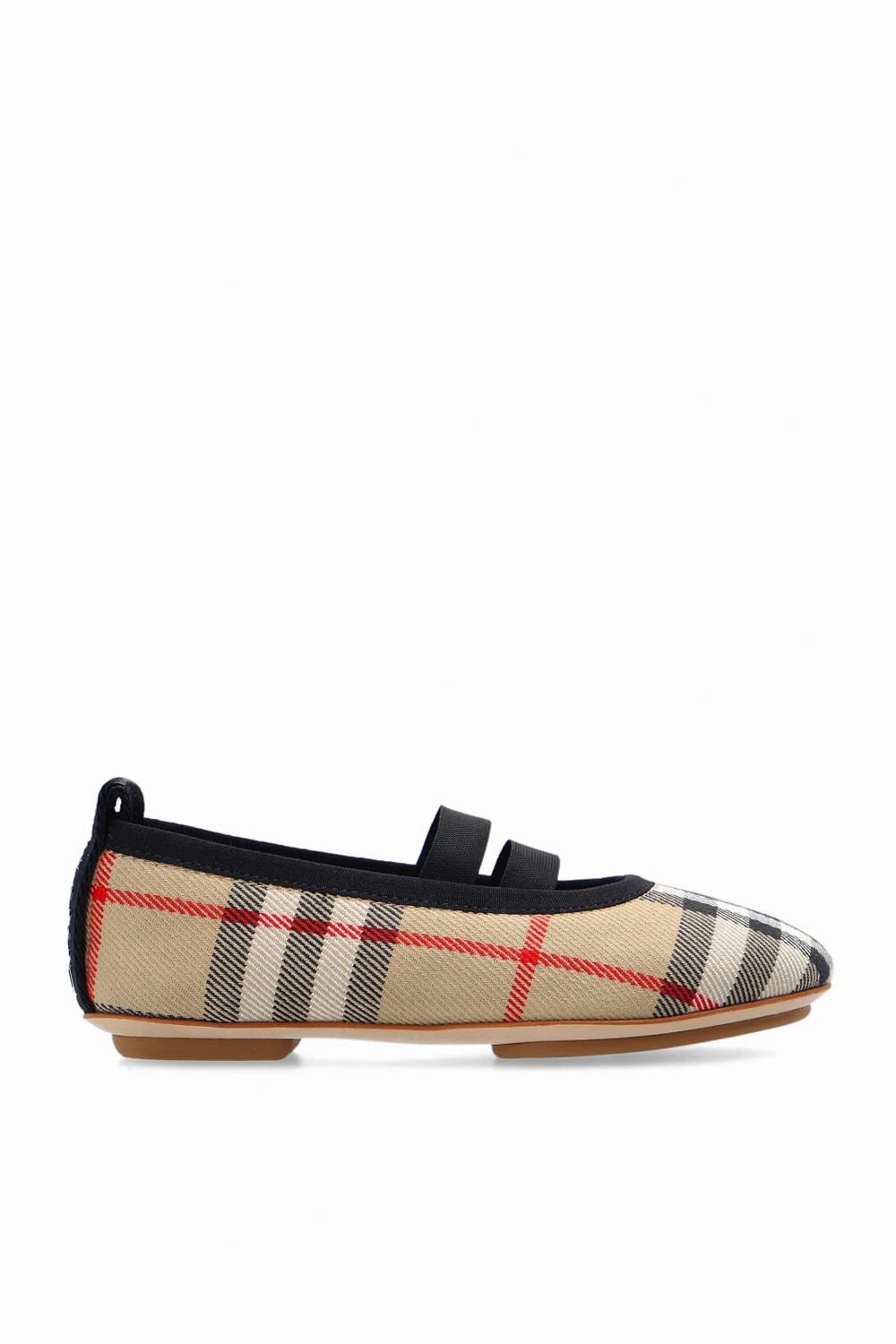 MULTICOLOUR Checked ballet flats
