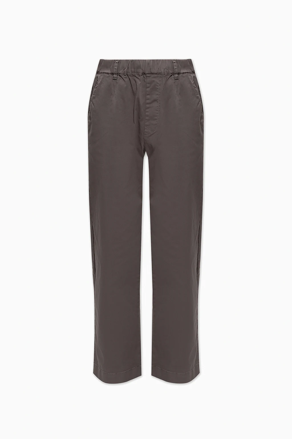 Trousers with logo
