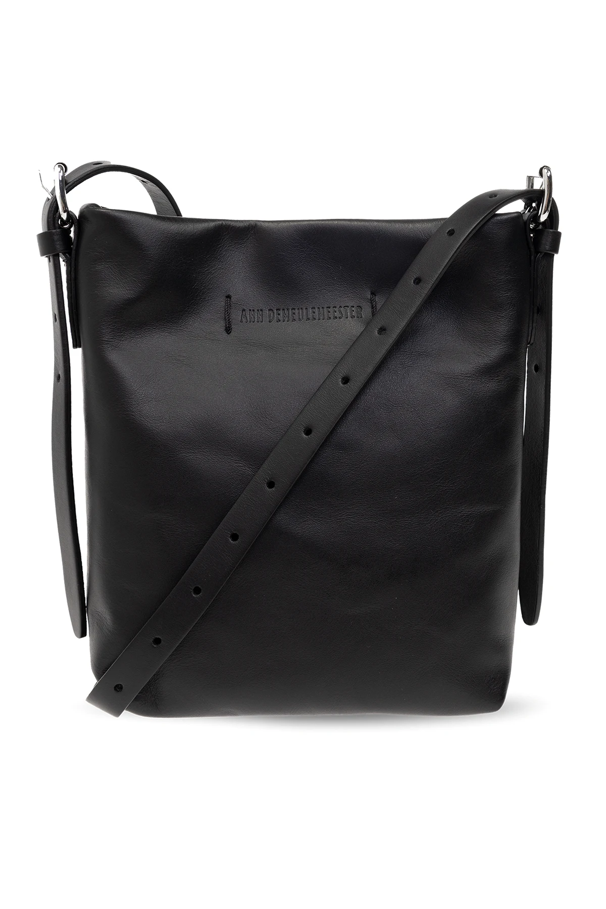 Shoulder bag with logo