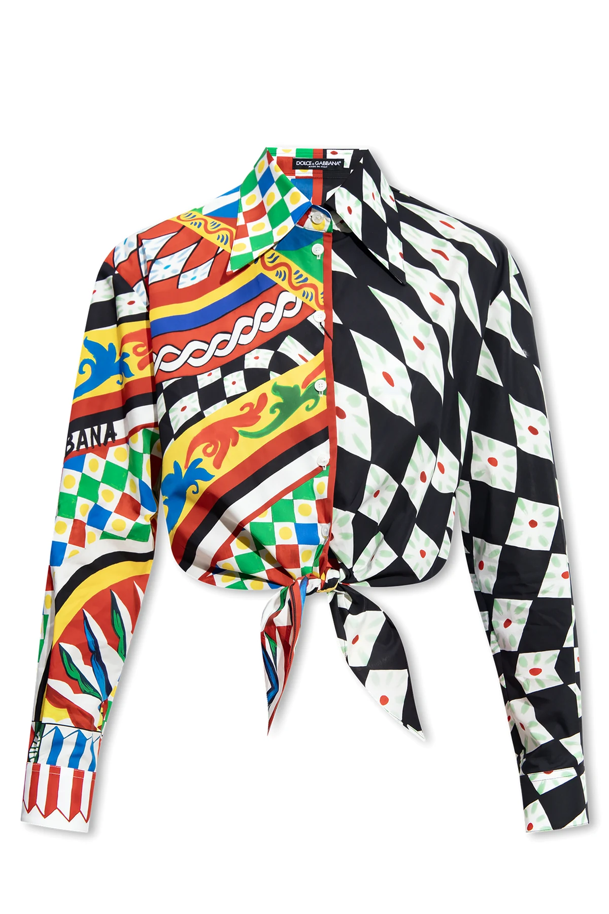MULTICOLOUR Shirt with Carretto print