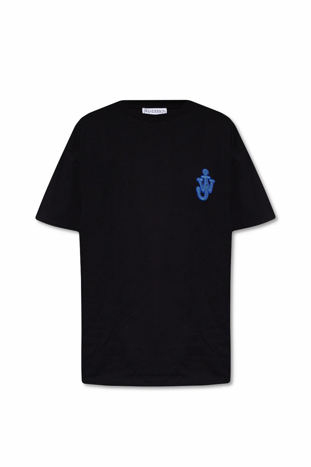 BLACK T-shirt with logo