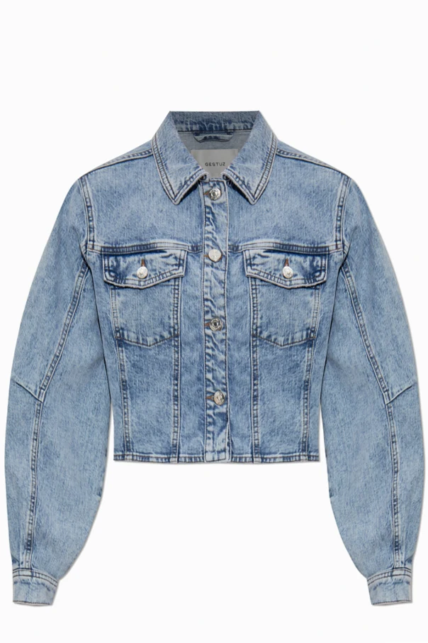 NIEBIESKI Jeansowa kurtka `Gzdea`