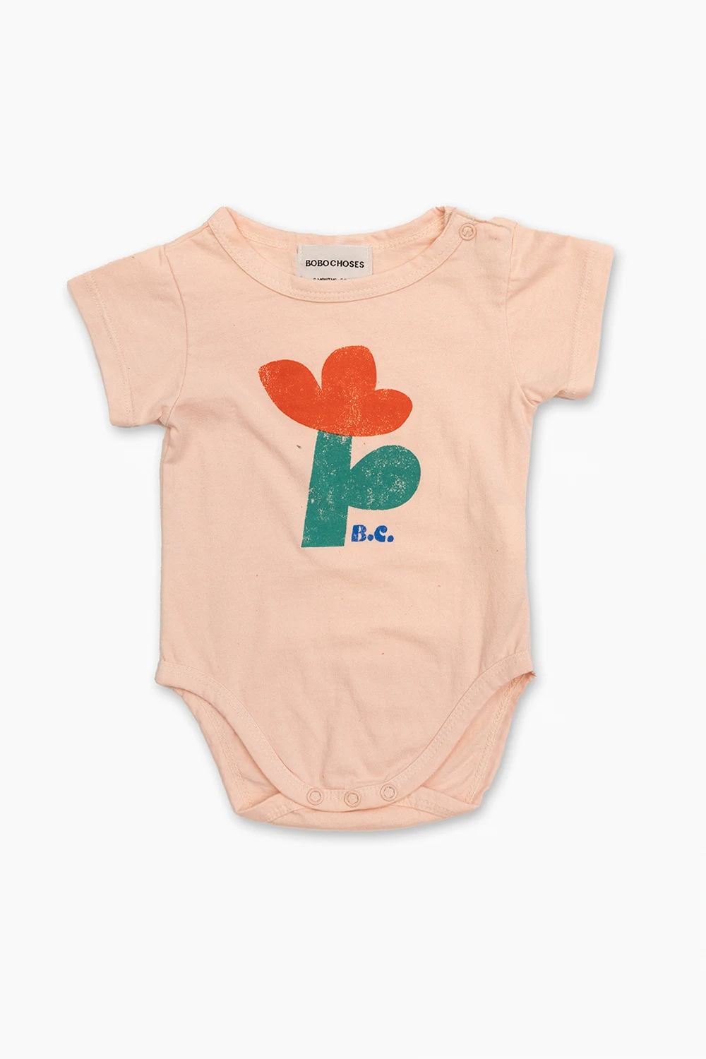 PINK Short-sleeved bodysuit