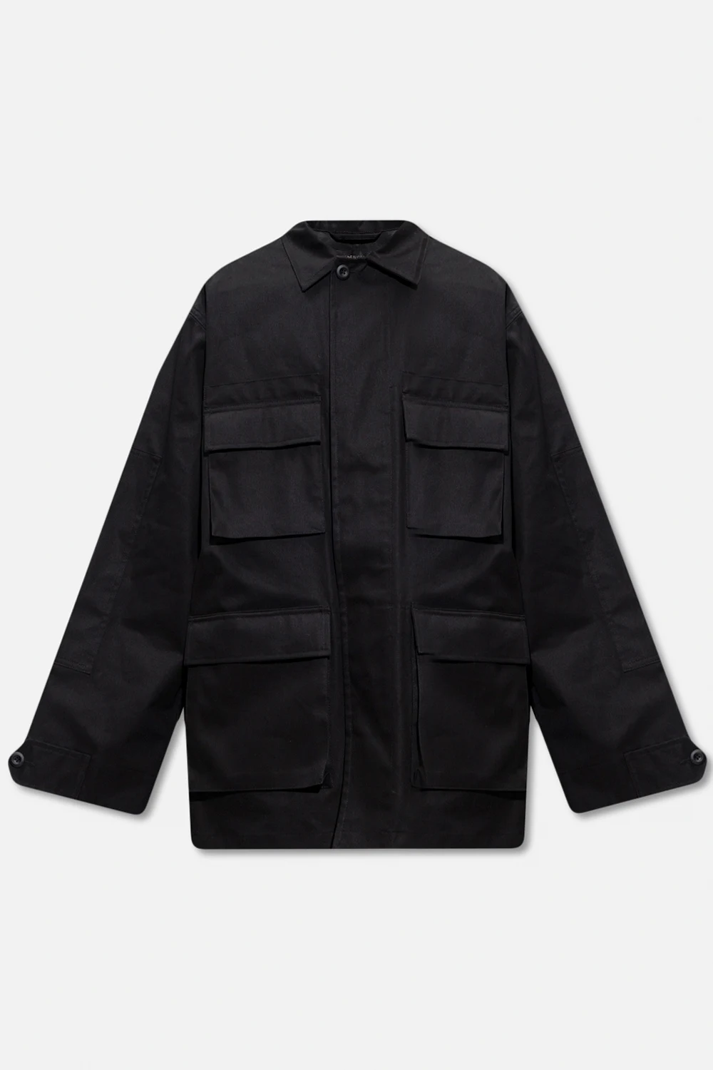 BLACK Cotton jacket