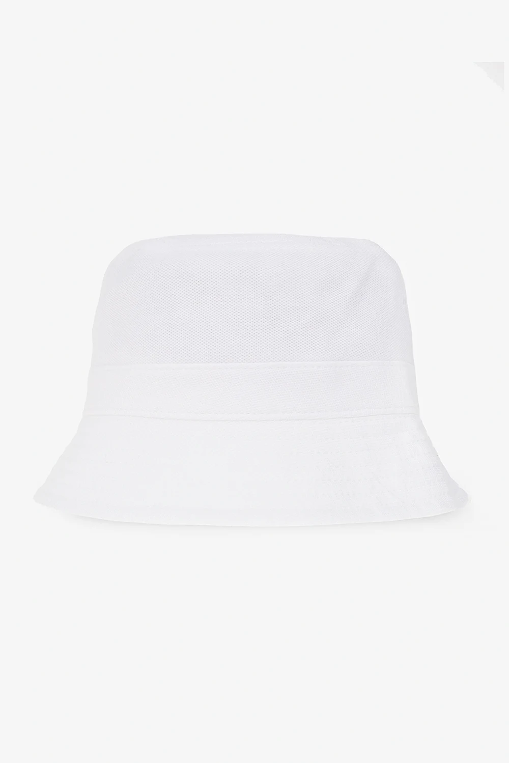 WHITE Bucket hat with logo