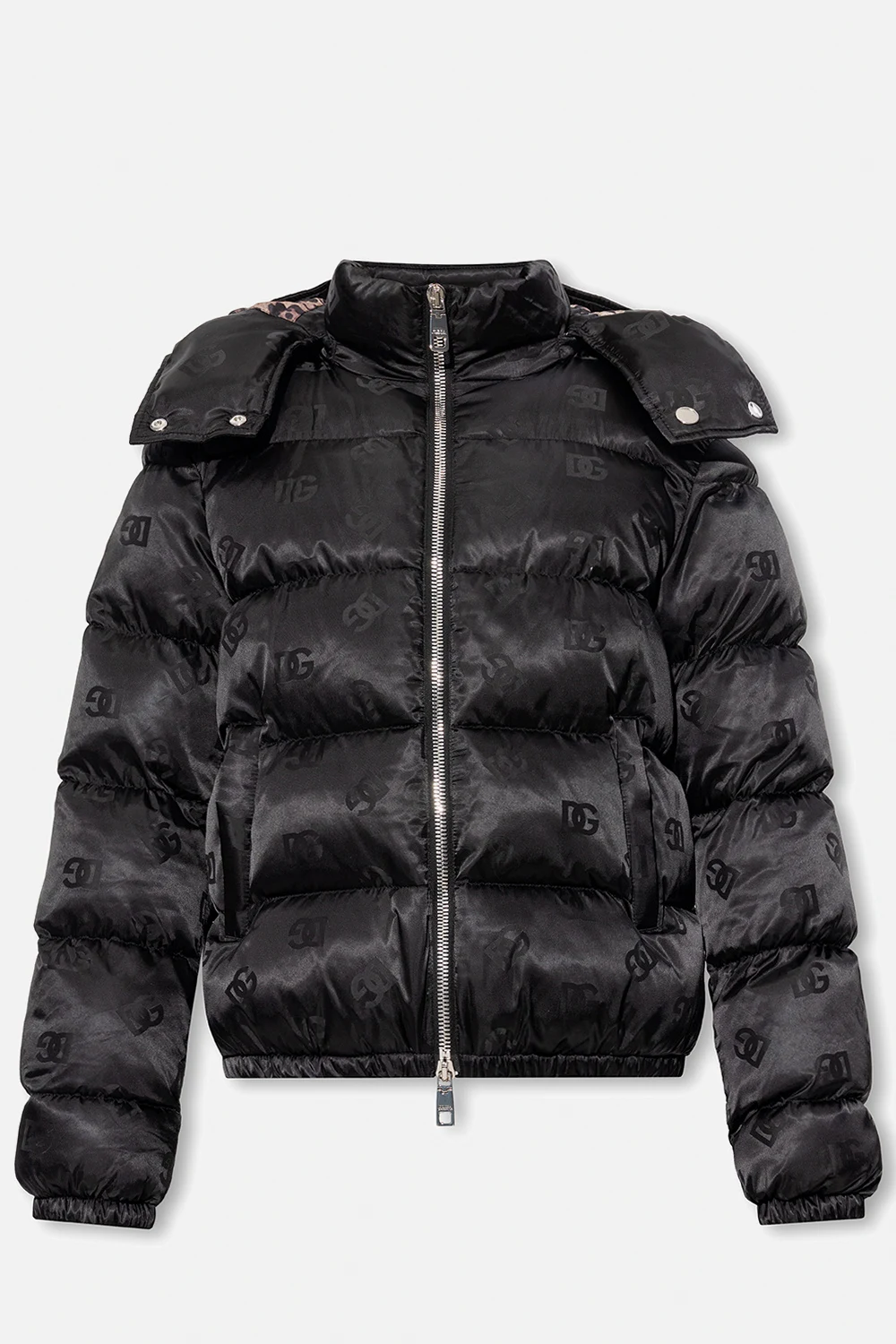 BLACK Jacket with detachable hood
