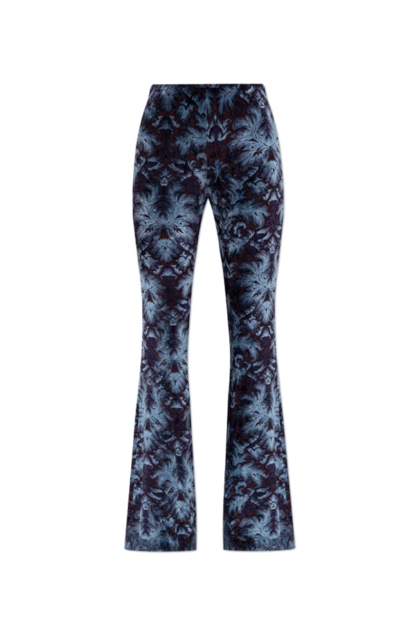 MARINEBLAU Hose mit Samt-Finish