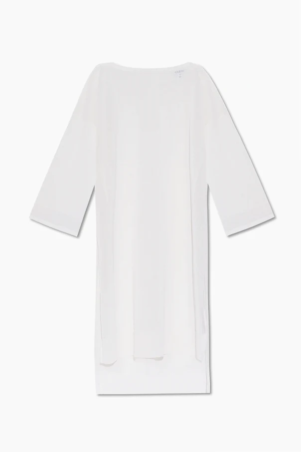 WEISS Locker geschnittenes Kleid