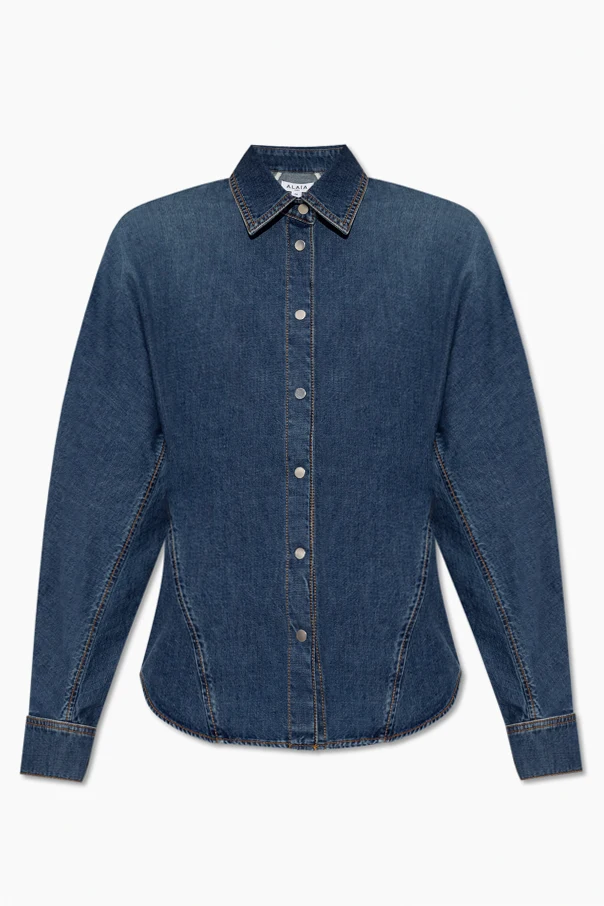 BLAU Jeanshemd