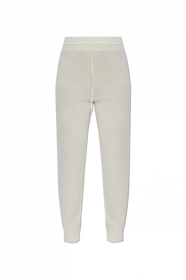 cream Wool trousers