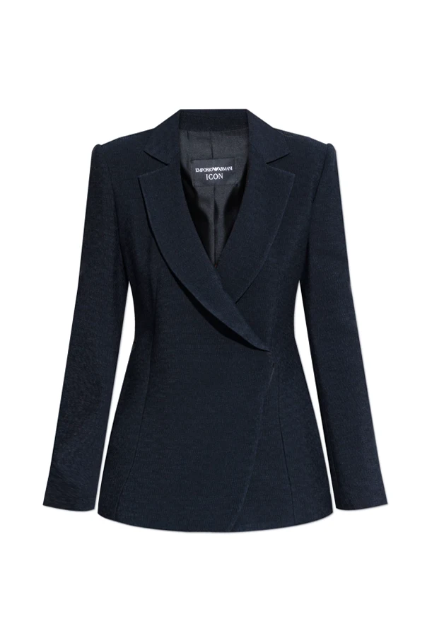 BLACK Blazer with pockets