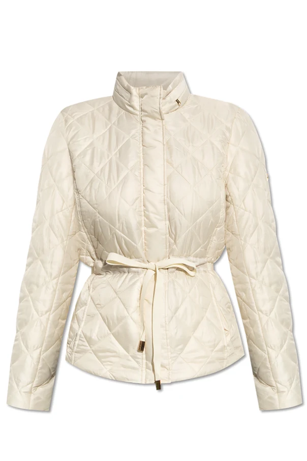 BLACK Insulated jacket with hood