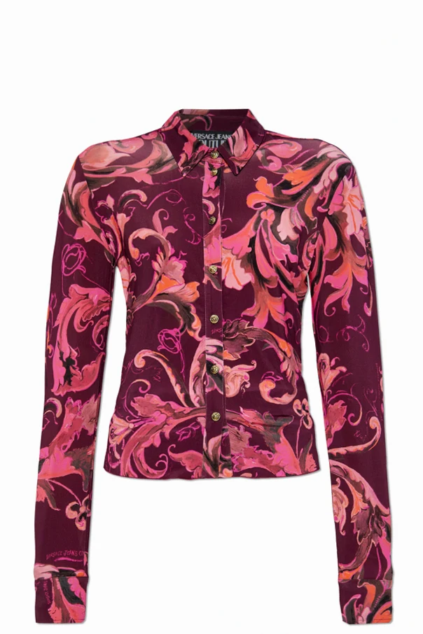 PINK Shirt with "Barocco" print