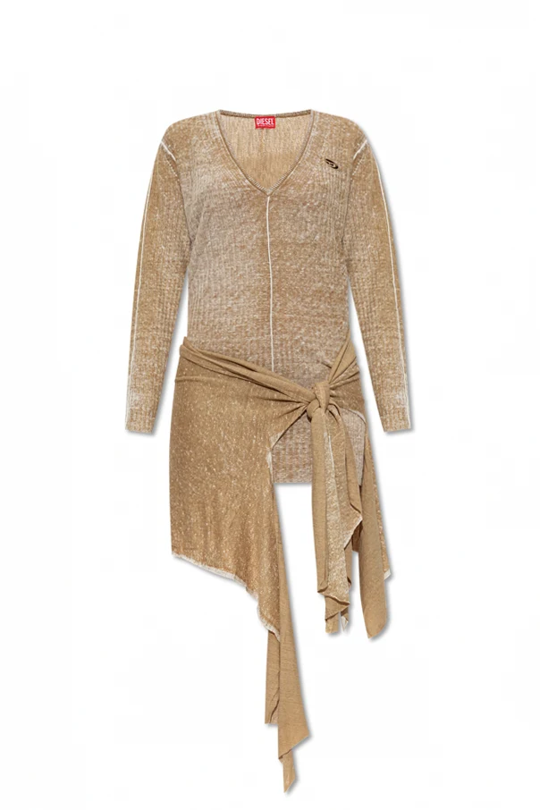BEIGE Kleid „M-EGANKNOT“