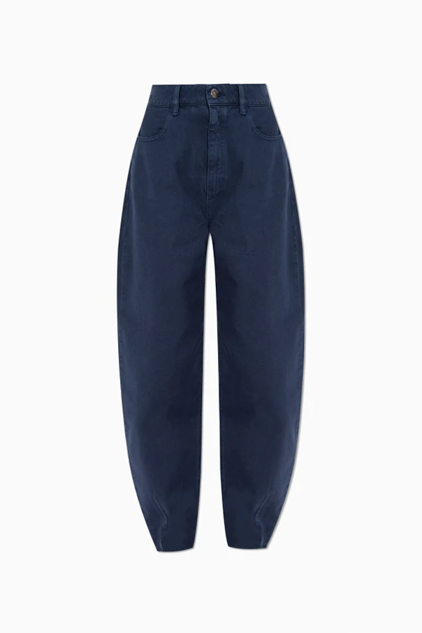 NAVY BLUE High-waisted jeans