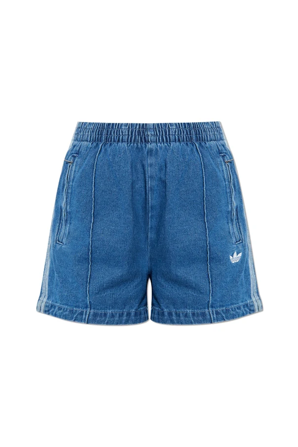 NIEBIESKI Jeansowe szorty