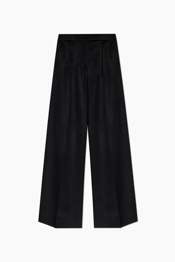 BLACK Wool trousers "Ori"