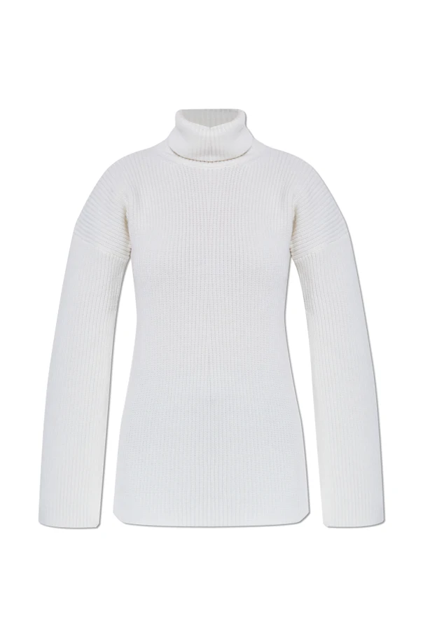 CREME Wollrollkragenpullover
