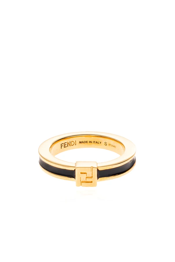 GOLD Ring mit Logo