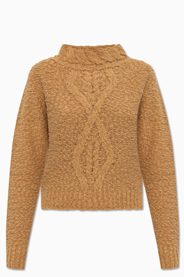 BRĄZOWY Sweter `Romane`