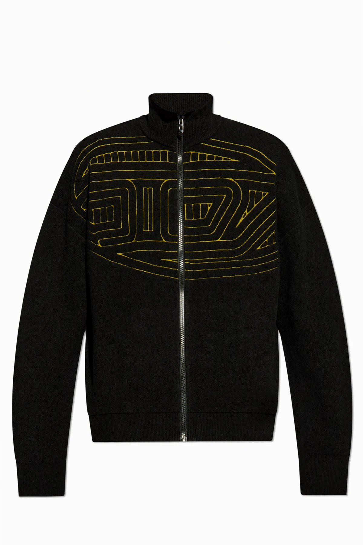 BLACK Cardigan `K-RALUS`