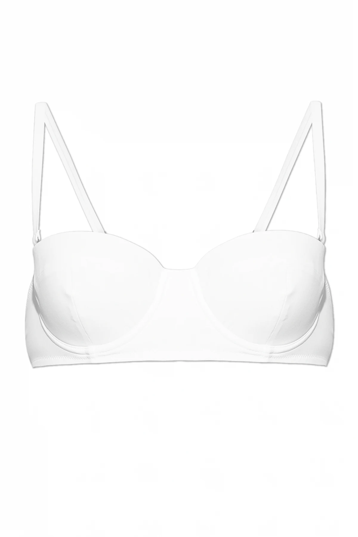 WHITE Swimsuit Top