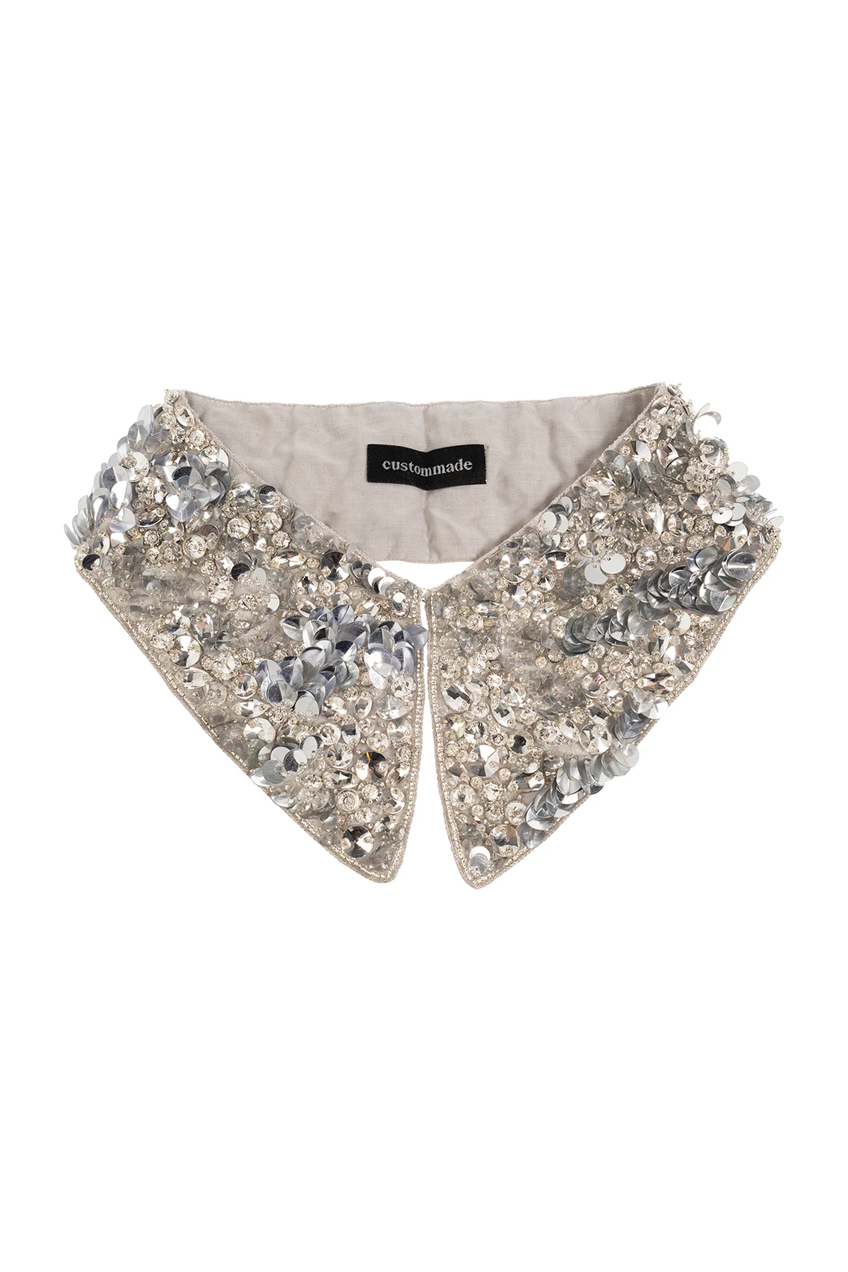 SILVER Collar with sequins