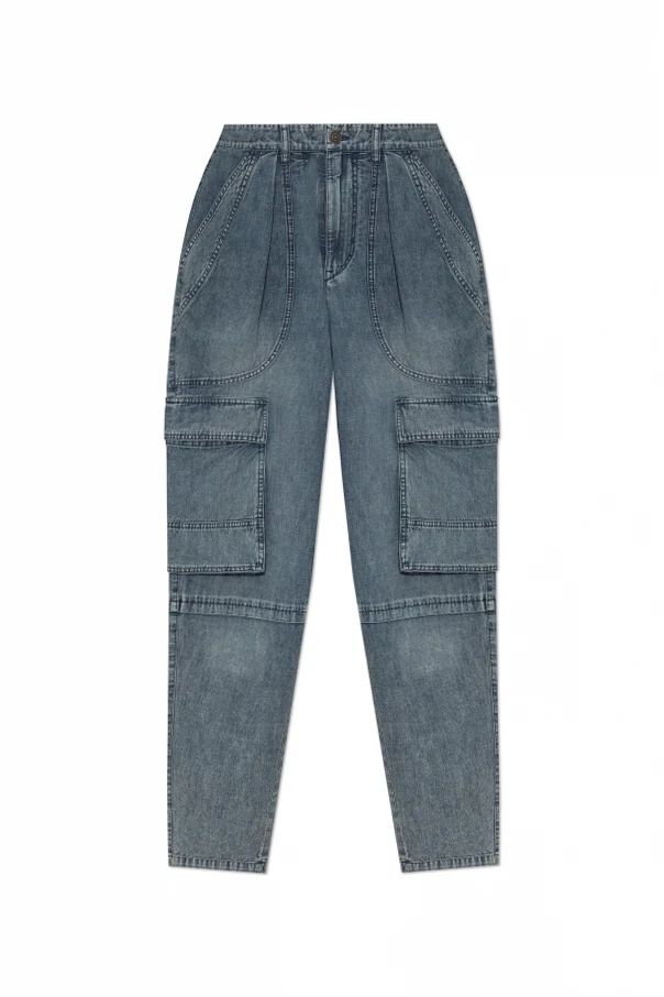 BLAU Cargo-Jeans „Nayla“