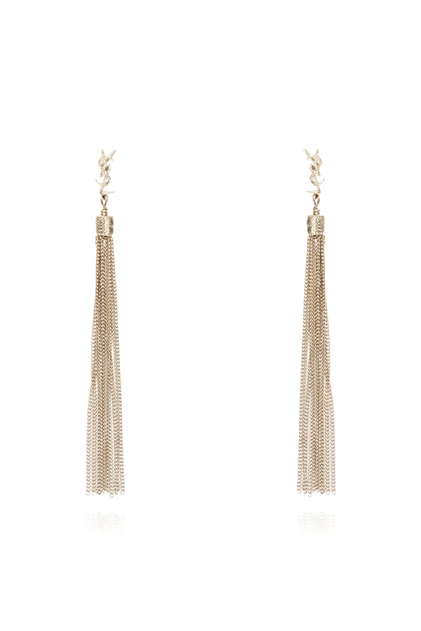 GOLD Logo earrings